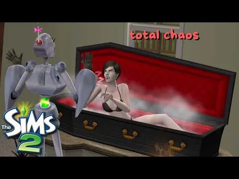 Thumbnail for 🧟 🧛🏼‍♀️ Zombie, Vampire, Werewolf & Servo | Supernatural Roommates | Sims 2 No Commentary Gameplay