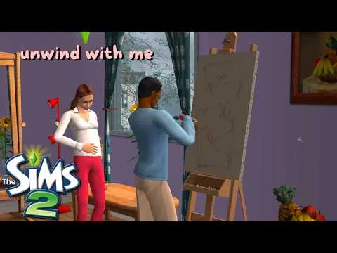 Thumbnail for 🌿 🎨 Sims 2 Cozy Gameplay | Darren’s Chapter 3 | Love Grows Into Family 🤍 | Slow & Soft Family Play