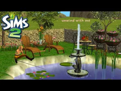 Thumbnail for 🌸Fall Asleep to Spring Gardening & Fishing | 4K Sims 2 Gameplay | Sleep Aid ASMR (No Commentary)