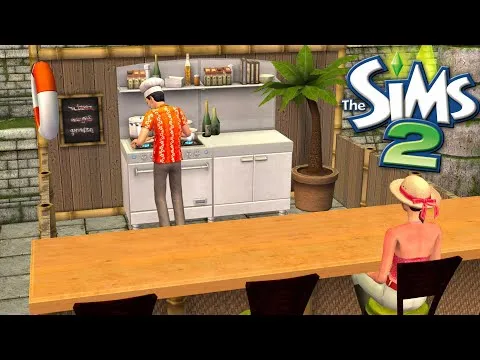 Thumbnail for 🌊 4K Tropical Beach Honeymoon | Sims 2 Relaxing Island Vacation | ASMR Ocean Sounds | No Commentary