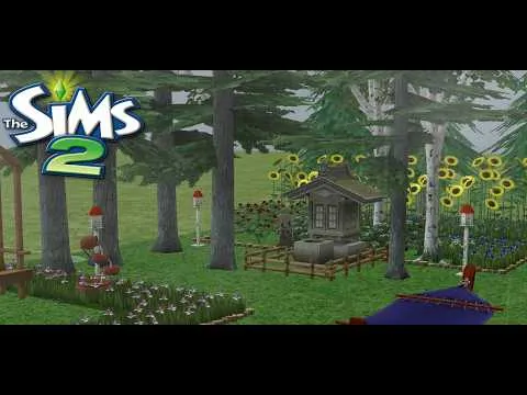Thumbnail for 🌿🌼 Sims 2 Outdoor Garden Ambience with Birds & Rain | Cozy Nature ASMR | Peaceful Garden Sounds 🌧️