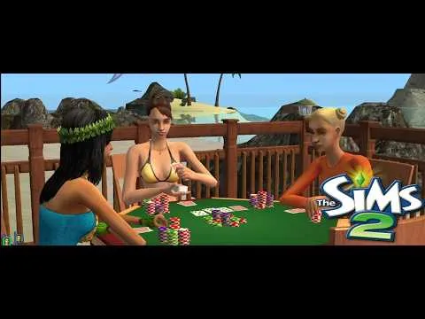 Thumbnail for 🎲 Sims 2 Unintentional Poker ASMR | Island, Cozy Gambling & Chill Vibes 🏝️💰| ASMR Chips & Slow Life💚