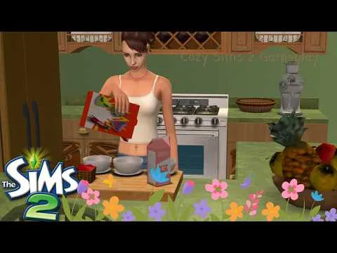 Thumbnail for 🌸 🌷Welcoming Spring! | I Built a Cozy Spring Cottage with a Garden | Sims 2 No Commentary Gameplay 🌱