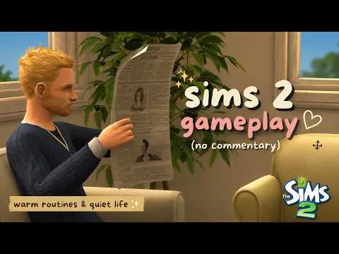Thumbnail for 🍃 A Quiet Life in a Tiny Cottage | The Sims 2 No Commentary Gameplay