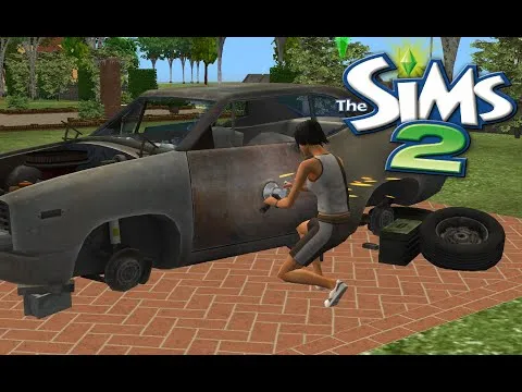 Thumbnail for 🛠️🔧 Sims 2 Tinkering ASMR | Mia Repairs a Car & Builds a Servo Robot! ⚙️ | No Commentary Gameplay