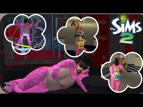 Thumbnail for 🍼 4K | This Was a Terrible Idea | 1 Dad vs 7 Toddlers in The Sims 2 | No Commentary Gameplay