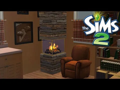 Thumbnail for ⛈️ Sims 2 Silent Speedbuild | Creating the Perfect Cozy Cabin | Relaxing Rain Sounds