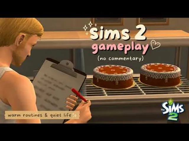 🍓 A Cozy Day That Smells Like Fresh Berry Pie | The Sims 2 Cozy Longplay (No Commentary)
