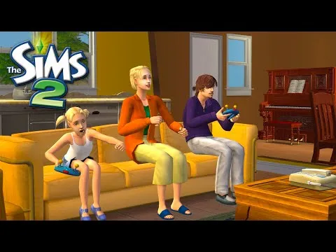 Thumbnail for 🌻 4K Cozy Family Days Pt. 2 | Sims 2 Peaceful Slow Gameplay | Rain & Thunder ASMR (No Commentary)