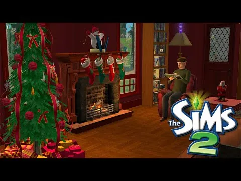 Thumbnail for ❄️ 🎅🏻 Sims 2 Peaceful Holiday Gameplay | No Commentary Chill Christmas Vibes | Let's Build a House