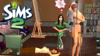🏡  I Tried The Asylum Challenge (My Way) | Sims 2 No Commentary Gameplay
