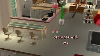 the sims 2 asmr speedbuild! 🎀 decorating a cozy modern home (no commentary)