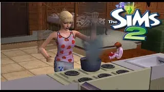 Teen Raises Toddler Alone 💔 | Sims 2 Family Survival Challenge | Sims 2 No Commentary Longplay
