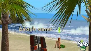 the sims 1 beach asmr for sleep! ☀️ nostalgic sims 1 music (no midroll ads)