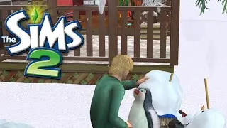 ❄️ 🎅🏻 Sims 2 Peaceful Holiday Gameplay | No Commentary Chill Christmas Vibes | Part 2