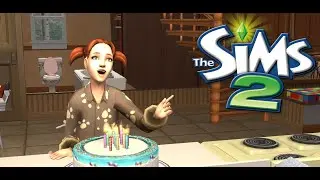 Teen Raises Sibling Alone 💔 | Sims 2 Family Survival Challenge | Sims 2 No Commentary Longplay |Pt.2