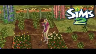 🌿Sims 2 No Commentary Longplay | Gardening & Quiet Moments🌿New Home & Garden | Cottagecore ASMR 🌱